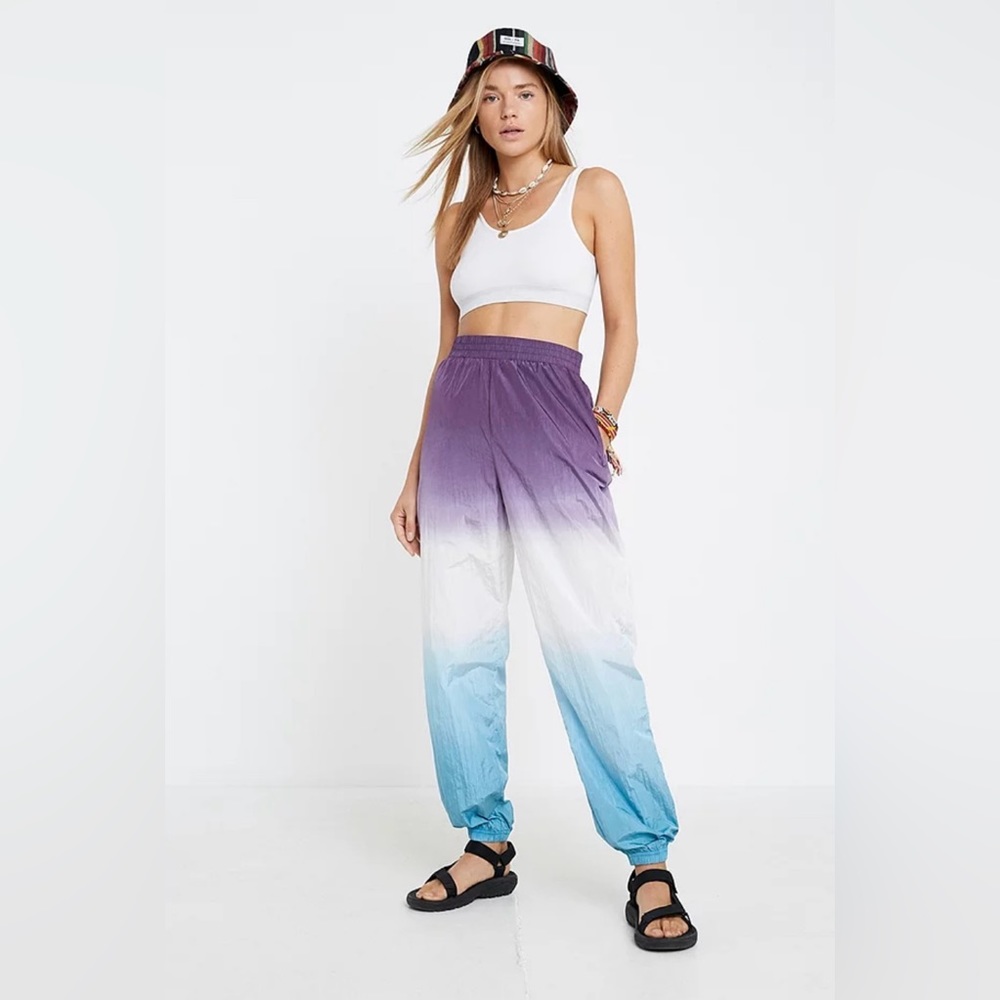 Urban Outfitters Aisha Windbreaker Ombre Track Pants